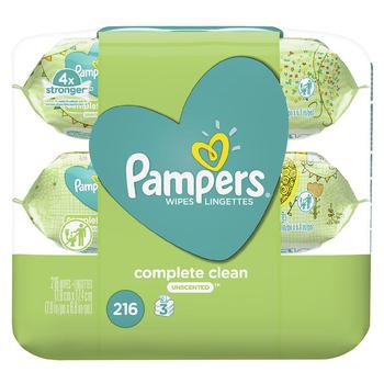 商品Pampers | Baby Wipes Unscented,商家Walgreens,价格¥67图片