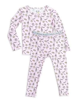Bellabu Bear | Girls' Milk & Cookies Pajama Set - Baby, Little Kid,商家Bloomingdale's,价格¥216