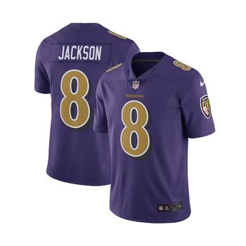 Men's Lamar Jackson Purple Baltimore Ravens Color Rush Vapor Limited Jersey product img