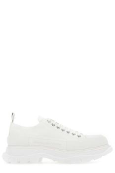 Alexander McQueen Tread Sleek Lace-Up Sneakers