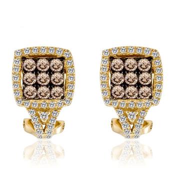 商品Ladies Grand Sample Sale Earrings in 14K Honey Gold图片
