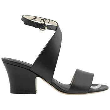 推荐Ladies Plain Wedge Sandal in Black商品