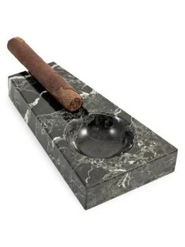 Bey-Berk | Single Cigar Marble Ashtray,商家Saks OFF 5TH,价格¥259