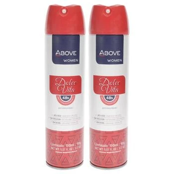 Above | 3.17 oz 48 Hours Antiperspirant Deodorant for Women - Dolce Vita - Pack of 2,商家Premium Outlets,价格¥157