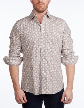 Levinas, Levinas | Contemporary Fit Contrast Detailed Button Down商品图片 2.2折