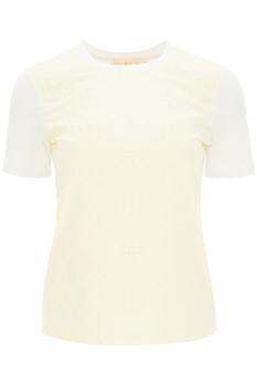 推荐Tory burch t-shirt with logo embroidery商品