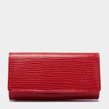 lv腰带, [二手商品] Louis Vuitton | Louis Vuitton Red Epi Leather Multicles 6 Key Holder商品图片 9.5折