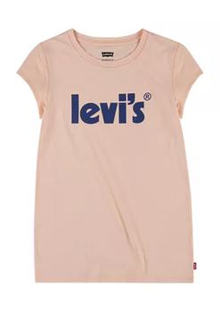levis直邮, Levi's | Girls 7-16 Basic Short Sleeve T-Shirt商品图片 3折