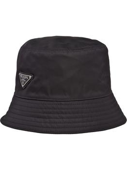 美国prada帽子, Prada | PRADA Re-Nylon logo bucket hat商品图片 7.6折