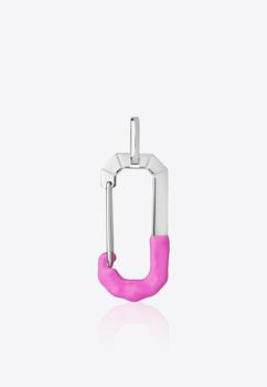 商品EÉRA | Special Order - Small Chiara Color-Block Single Earring in 18K White Gold,商家Thahab,价格¥10496图片