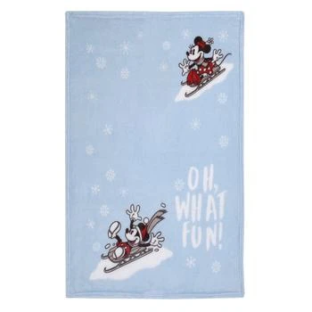 Disney | Mickey and Minnie Mouse Oh What Fun Photo Op Baby Blanket 