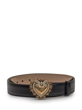 Dolce & Gabbana | DOLCE & GABBANA Belt with Logo,商家Baltini,价格¥3027