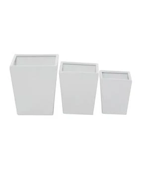 CosmoLiving | Metal Indoor Outdoor Planter Set of 3,商家Macy's,价格¥269