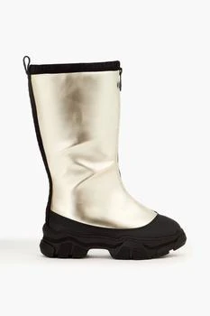 Goldbergh | Metallic coated neoprene snow boots,商家THE OUTNET US,价格¥2159