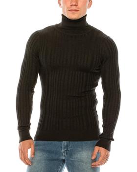 RON TOMSON, RON TOMSON | Ron Tomson Roll Neck Ribbed Sweater商品图片 3.9折