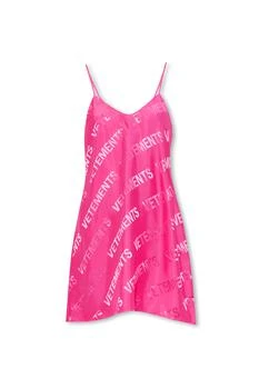 Vetements | Vetements Pink Slip Dress - Women,商家Piano Luigi,价格¥9329