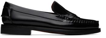 SEBAGO | Black Dan Triple Fringe Loafers商品图片,6.5折