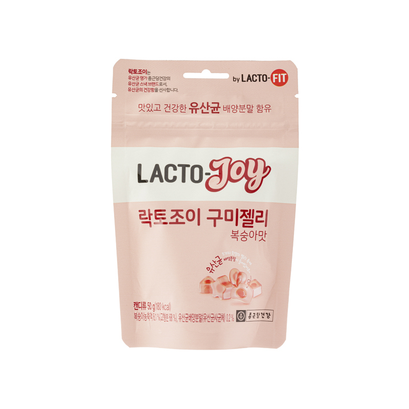 商品LactoFit | Lacto-Fit 益生菌软糖  蜜桃味 50克50g,商家Yee Collene,价格¥68图片