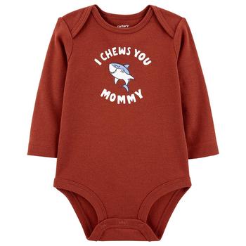 Baby Boys Mommy Collectible Long Sleeve Bodysuit