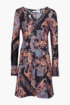 chloe水桶包, Chloé | Printed satin-twill mini dress商品图片 2.9折