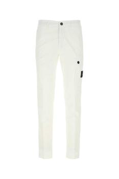 Stone Island | Stone Island Logo Patch Straight Leg Cargo Pants商品图片,7.6折