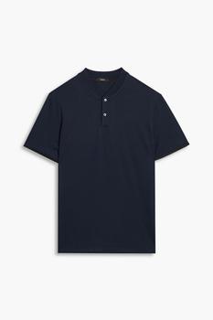 推荐Berk  Pima cotton-blend jersey polo shirt商品