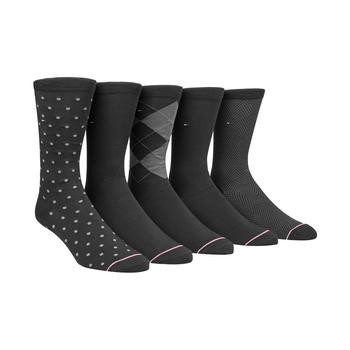 Tommy Hilfiger | Men's 5-Pk. Assorted Printed Crew Socks商品图片,