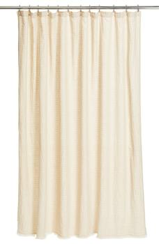 Nordstrom, Nordstrom | Crinkled Linen Shower Curtain商品图片 2.3折