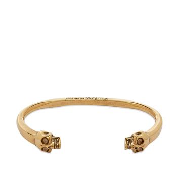 推荐Alexander McQueen Twin Skull Bracelet商品