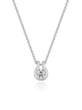 hyeres-lor | Happiness 14K 0.2ct Diamond Necklace - White Gold商品图片,额外8.5折, 额外八五折