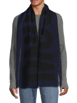 春装莫斯奇诺围巾, Moschino | Football Wool Scarf商品图片 6.1折