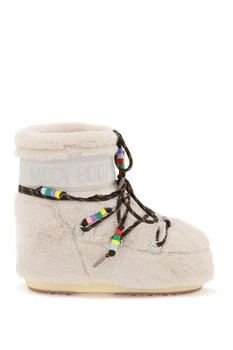 Moon Boot | Icon Low Faux-Fur Beads after-ski boots,商家Coltorti Boutique,价格¥1792