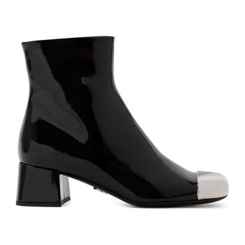 Prada | PRADA  LEATHER ANKLE BOOTS SHOES商品图片,7.6折