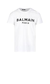 推荐Balmain Men's  White Cotton T Shirt商品