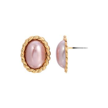 商品2028 | Pink Imitation Pearl Earrings,商家Macy's,价格¥163图片
