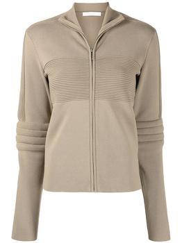 product zip-up knitted jacket - women image