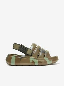 推荐Boys Camo Sport Yeah Sandals in Green商品