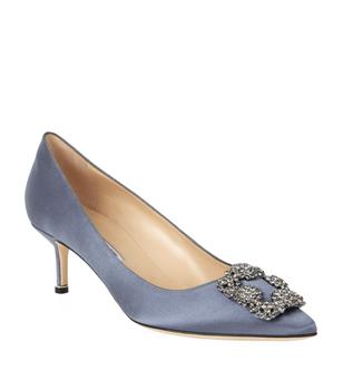 Manolo Blahnik长筒靴, Manolo Blahnik | Satin Hangisi Pumps 50商品图片 