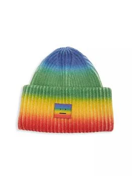 推荐Face Pansy Rainbow Wool Beanie商品