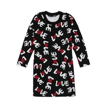 Moschino | MOSCHINO 女士黑色印花棉质长款卫衣 W583200-M3588-0002商品图片,满$100享9.5折, 满折