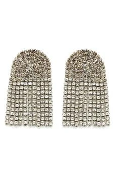 Panacea | Crystal Fringe Drop Earrings,商家Nordstrom Rack,价格¥68