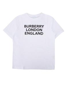 burberry t恤, Burberry | Burberry Kids Logo Printed Crewneck T-Shirt商品图片 7.6折