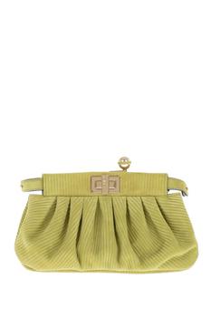 芬迪女包腰包, Fendi | Fendi Women's Green Suede Shoulder Bag商品图片 