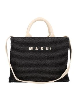 推荐Marni Tropicalia Logo Embroidered Small Tote Bag商品