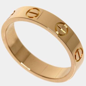 卡地亚戒指图片, [二手商品] Cartier | Cartier Love 18K Rose Gold Ring EU 48商品图片 9折