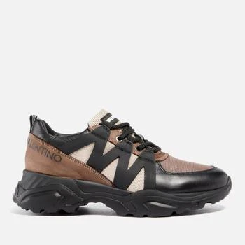 推荐Valentino Men's NYX Leather, Nubuck and Mesh Trainers商品