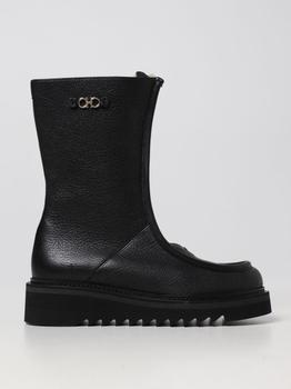 菲拉格慕鞋女靴, Salvatore Ferragamo | Salvatore Ferragamo flat booties for woman商品图片 满$250享9.7折, 满折