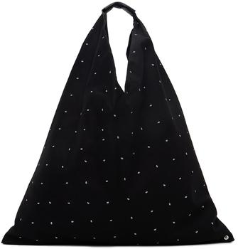 MAISON MARGIELA | Black Triangle All Over 6 Tote Bag商品图片,独家减免邮费