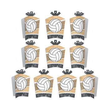商品Big Dot of Happiness | Bump, Set, Spike - Volleyball - Table Decor - Fold & Flare Centerpieces - 10 Ct,商家Macy's,价格¥129图片