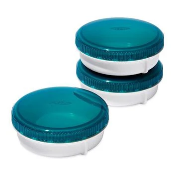 OXO | Prep & Go Condiment Keepers, Set of 3,商家Bloomingdale's,价格¥38